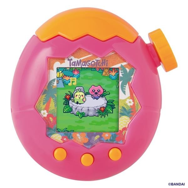 バンダイ Tamagotchi Paradise - Orange Tropics Premium Set