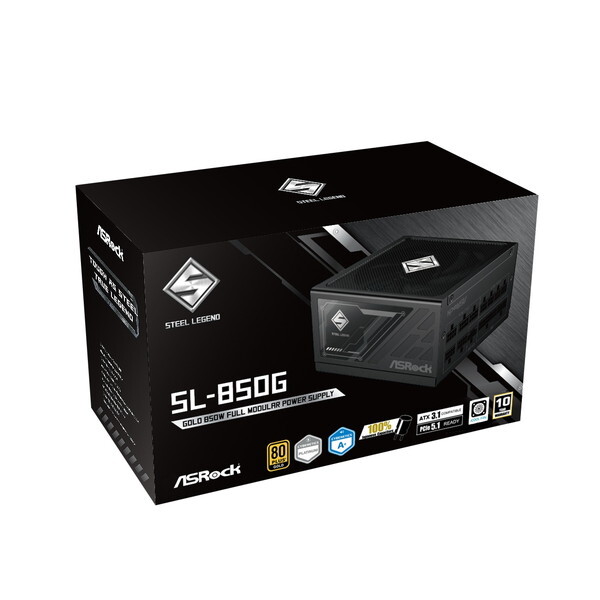 ASRock SL-850G ブラック Steel Legend [電源ユニット (850W)] | 激安