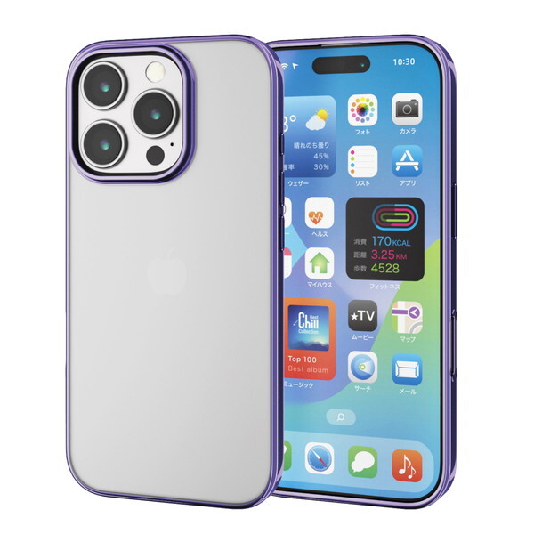 ELECOM PM-A24CUCTMPU ^bN@CIbg [iPhone16 Pro \tgP[X]