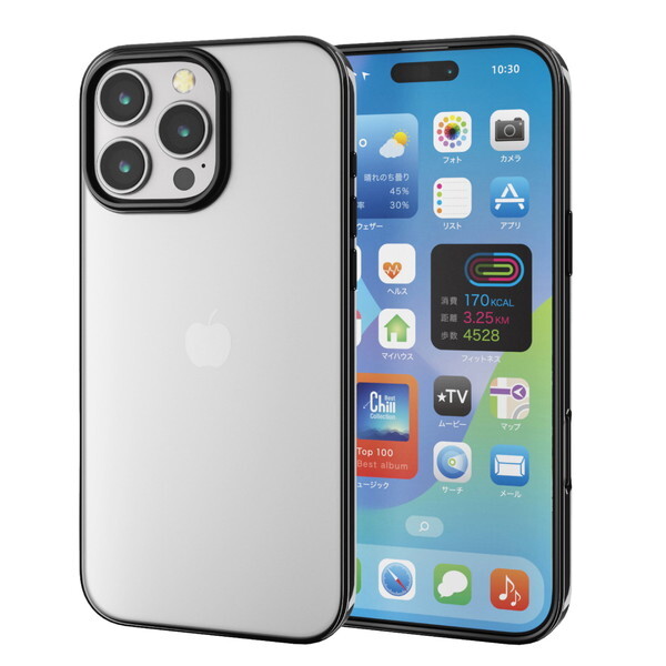 ELECOM PM-A24DUCTMBK ^bNubN [iPhone16 Pro Max \tgP[X]
