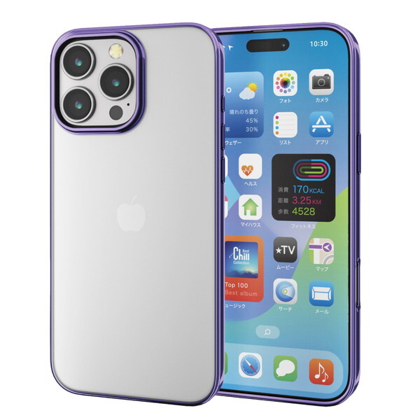 ELECOM PM-A24DUCTMPU ^bN@CIbg [iPhone16 Pro Max \tgP[X]