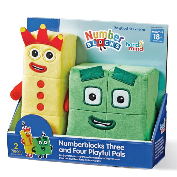 Learning Resources 94555 Numberblocks Three and Four Playful Pals �i���o�[�u���b�N�X�ʂ������ ���ǂ�Three&Four