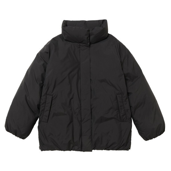 NANGA iK X^hJ[ _EWPbg EBY STAND COLLAR DOWN JACKET W BLK WL ND2442-1A602-B N0002345