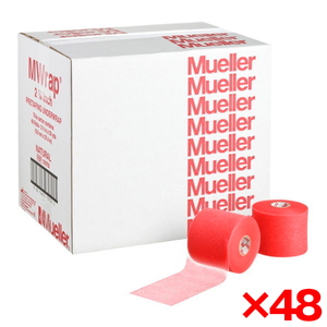 48個セット】MUELLER ミューラー Mラップカラー 70mm ビッグパープル 1