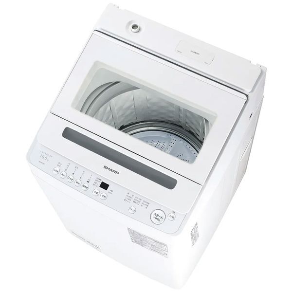 SHARP ES-GV10K-W �z���C�g�n [�S��������@ (����10.0kg)]