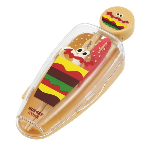 スケーター ADXT1S バーガコンクス 子供用 しつけ箸 14cm