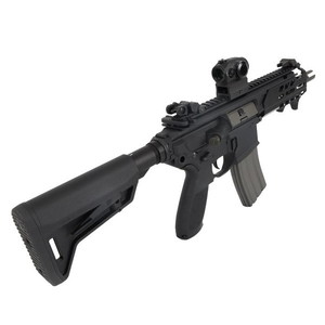 電動ガン　m4ブラックショートバレル 調整可能ストック 2本マガジン付き LayLax ショートM4ストックパイプ(東京マルイ電動ガンスタンダード