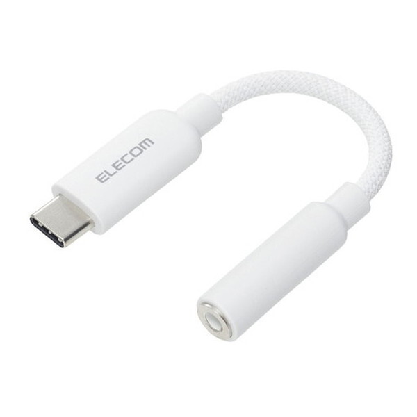 ELECOM MPA-C35DSMWH zCg [^CvCCzWbNϊ (USB-C to 3.5mm XeI~jWbN) DAC VRbV ]
