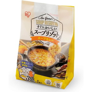 アイリスオーヤマ スープリゾット スープカレー5食パック(ケース)