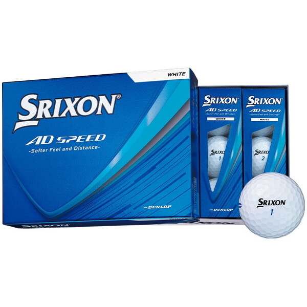 �y���{���K�i�z DUNLOP SRIXON AD SPEED(�G�[�f�B�[�X�s�[�h) �{�[�� 2026�N���f�� 1�_�[�X(12����) �z���C�g