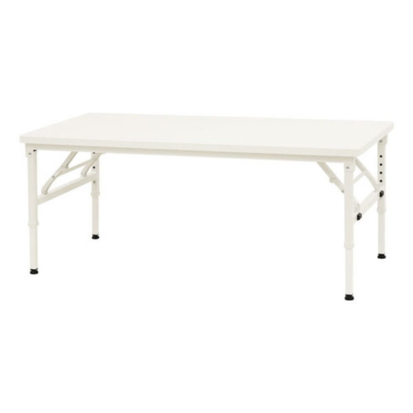 �y�@�l����z Netforce OST-1260-W-WHWH �z���C�g�r×�z���C�g�V�� [�܂肽���ݏ��~�e�[�u�� (��1200×���s600×����350�`500mm)]