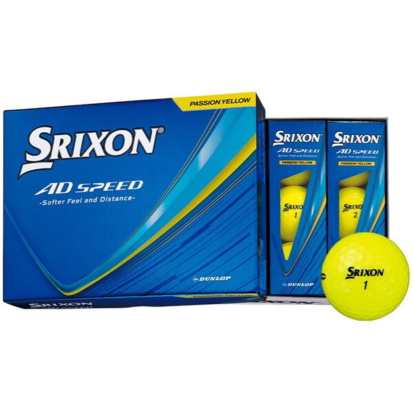�y���{���K�i�z DUNLOP SRIXON AD SPEED(�G�[�f�B�[�X�s�[�h) �{�[�� 2026�N���f�� 1�_�[�X(12����) �C�G���[