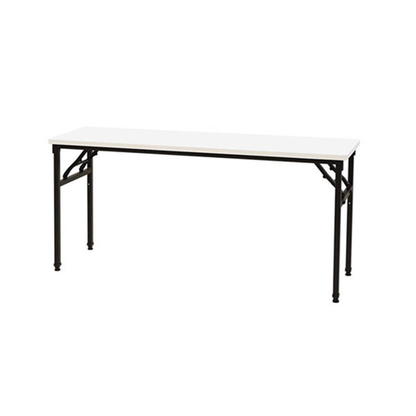 �y�@�l����z Netforce OST-1545-W-BKWH �u���b�N�r×�z���C�g�V�� [�܂肽���ݏ��~�e�[�u�� (��1500×���s450×����700�`1000mm)]