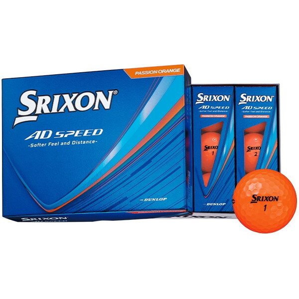 �y���{���K�i�z DUNLOP SRIXON AD SPEED(�G�[�f�B�[�X�s�[�h) �{�[�� 2026�N���f�� 1�_�[�X(12����) �I�����W