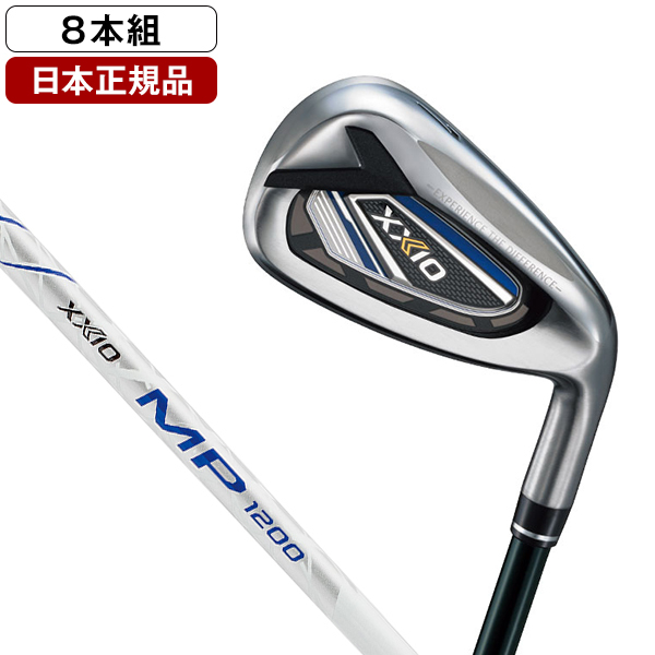 日本正規品】 DUNLOP XXIO 12 ネイビー アイアンセット8本組(#5-9、PW