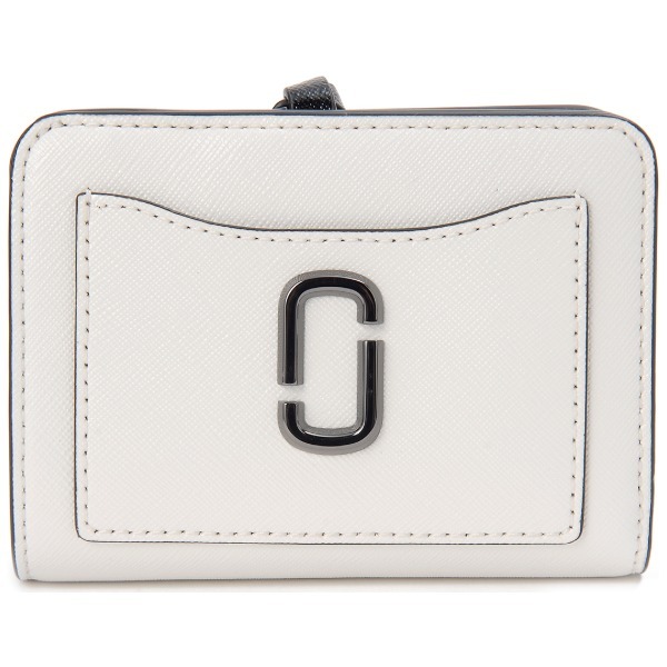 MARC JACOBS �}�[�N�W�F�C�R�u�X ��܂���z �u���b�N/�z���C�g 2F3SMP062S07 005 MINI COMPACT WALLET BLACK/WHITE �y���s�A���i�z