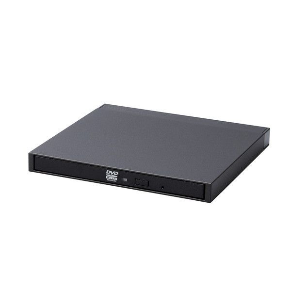 ELECOM LDR-PML8U3CLBK [DVDドライブ 外付け ポータブル USB3.2(Gen1 ...
