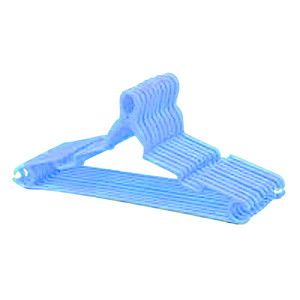 コモライフ ジャンボクリップハンガー8本組PB(C)