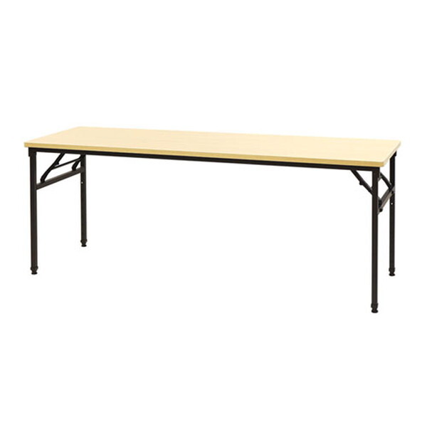 �y�@�l����z Netforce OST-1860-W-BKNA �u���b�N�r×�i�`�������V�� [�܂肽���ݏ��~�e�[�u�� (��1800×���s600×����700�`1000mm)]