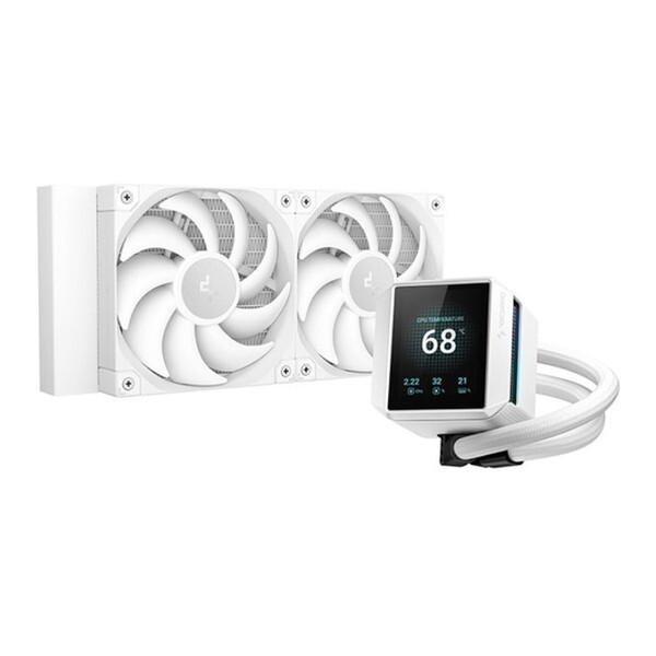 DEEPCOOL R-LX240-WHDSNMP-G-1 ホワイト MYSTIQUE 240 WH [CPU