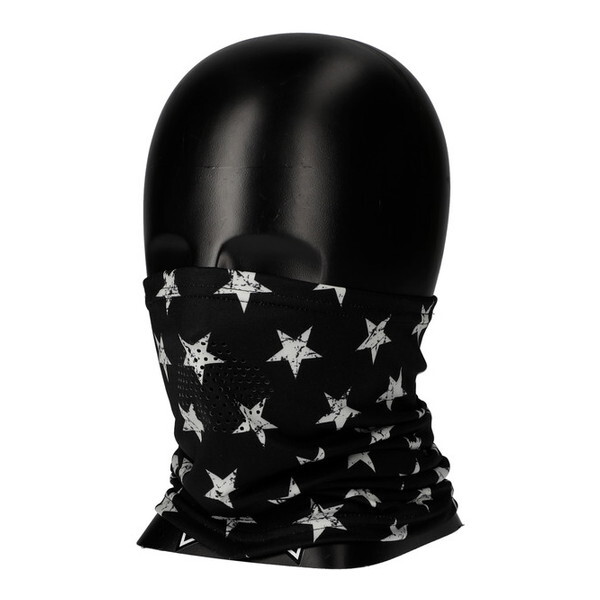 RIDEZ PNW-05 PIPES NECK WARMER BLACK STAR