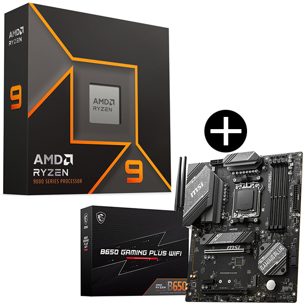 AMD Ryzen 9 9900X W/O Cooler WOF (12C/24T 4.4GHz 120W) CPU + MSI B650  GAMING PLUS WIFI マザーボード セット | 激安の新品・型落ち・アウトレット 家電 通販 XPRICE - エクスプライス (旧  PREMOA - プレモア)