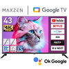 MAXZEN MVU43CH07 [43V型 地上・BS・110度CSデジタル 4K対応 液晶テレビ]