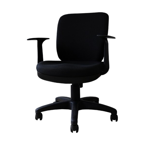 Netforce WTB-1AR-W-AT-BK �u���b�N �̈����U�`�F�A [�I�t�B�X�`�F�A (T���I�t)]