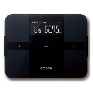 OMRON KRD-608T2-BK  ブラック カラダスキャン [体重体組成計]