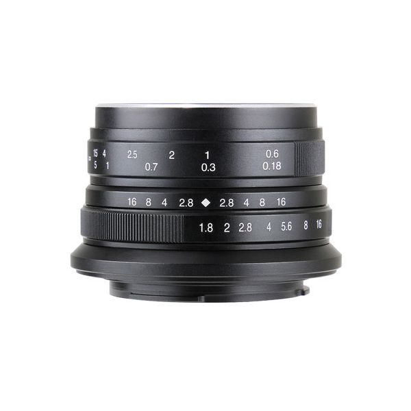 ���H�� 7Artisans 25mm F1.8 �u���b�N �}�C�N���t�H�[�T�[�Y [���������Y]