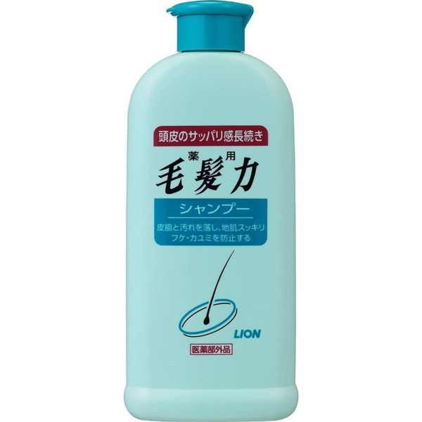 ライオン 薬用毛髪力 シャンプー 200ml (シャンプー) 価格比較 - 価格.com