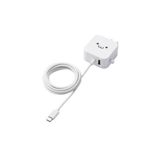 ELECOM MPA-ACC22WF zCg [X}z[d AC[d ^CvC USB-C P[ǔ^ 1.5m USB|[gt]