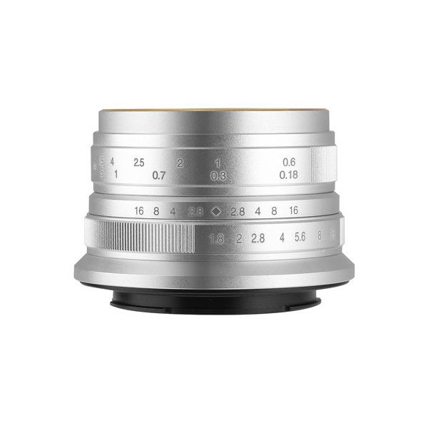 七工匠 7Artisans 25mm F1.8 シルバー キヤノンEF-M [交換レンズ