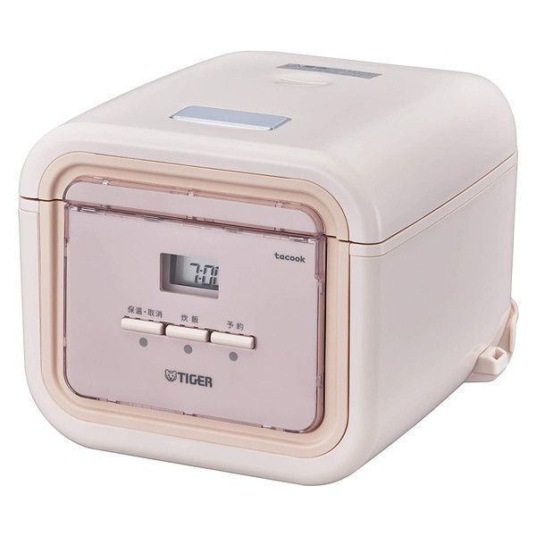 TIGER JAJ-G550PC コーラルピンク tacook [マイコン炊飯器（3合