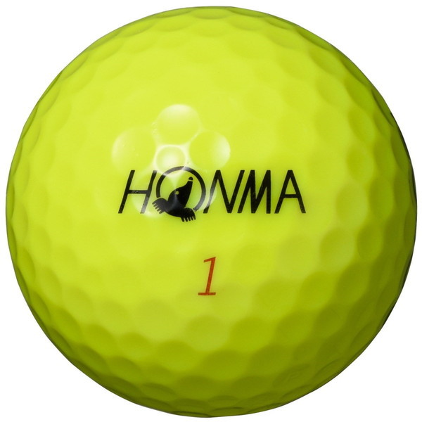 日本正規品】 ホンマ TW-X ゴルフボール 2021年モデル イエロー 1