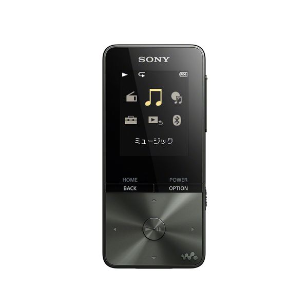 SONY NW-S313-B ブラック WALKMAN Sシリーズ [メモリーオーディオ (4GB