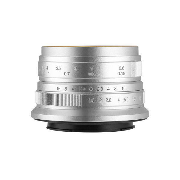 七工匠 7Artisans 25mm F1.8 シルバー フジフイルムX [交換レンズ] 激安の新品・型落ち・アウトレット 家電 通販  XPRICE エクスプライス (旧 PREMOA プレモア)
