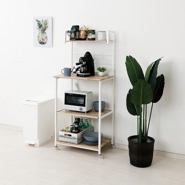 キャスターラック 武田コーポレーション ヴィンテージ調 天板付きキャスターラック ブラウン 武田コーポレーション ヴィンテージ調レンジ台ラックＴ0-VRRL89VNA