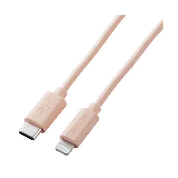 ELECOM U2C-APCL10DR IW [USB-C(TM) to LightningP[u(X^_[h)]