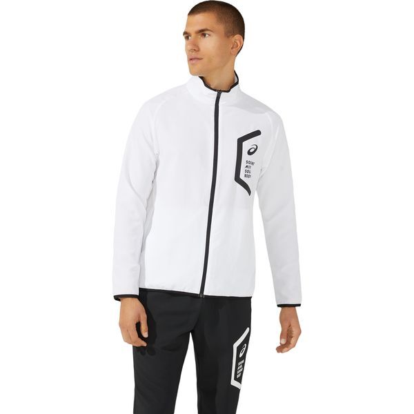 �A�V�b�N�X �X�|�[�c�E�G�A TEAM HEX DRY CROSS JACKET BRILLIANT WHITE S 2031E052 100