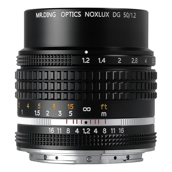 MR. DING Noxlux DG 50/1.2 NZE �u���b�N [���������Y (�j�R��Z�}�E���g)]