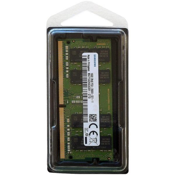 SAMSUNG 8GB×2枚 計16GB PC4-2666V ノート用メモリ