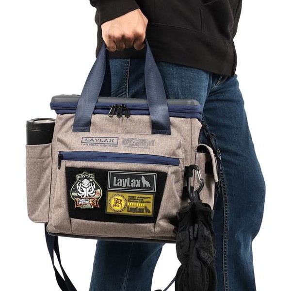 セミハードレンジバッグ　LAYLAX LayLax セミハードレンジバッグ GY/NV | 激安の新品・型落ち