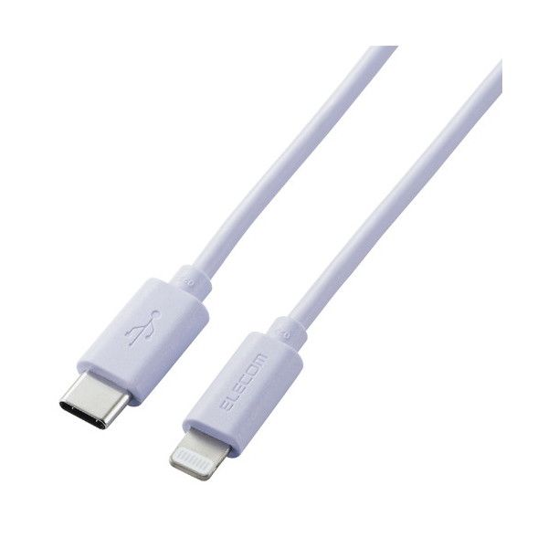 ELECOM U2C-APCL10PU p[v [USB-C(TM) to LightningP[u(X^_[h)]