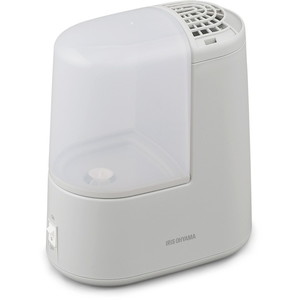 アイリスオーヤマ AHM-H12B-H ミストグレー [スチーム式加湿器 120ml (木造2畳/コンクリ3畳まで)]