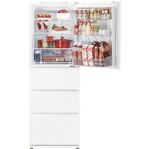 AQUA AQR-VZ37M-W クリアウォームホワイト Delie [冷蔵庫 (368L・右