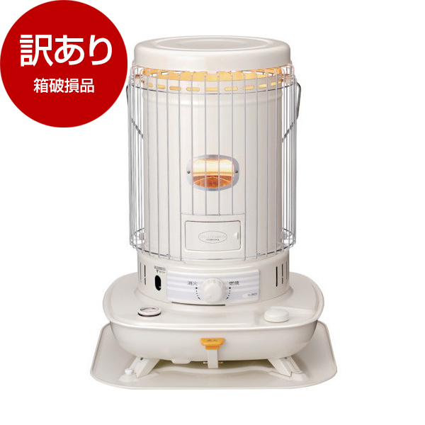 コロナ 対流型ポータブルストーブSL-6622(W) ホワイト 【公式通販】