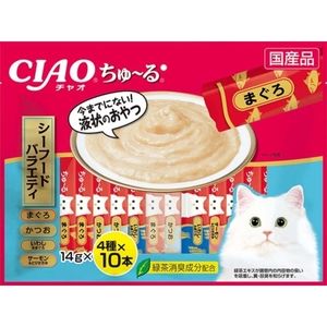 いなばペットフード チャオ (CIAO) 猫用おやつ ｅｘ ちゅ～るまぐろ