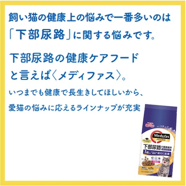 ペットライン メディファス 11歳から チキン味 1.5kg(250g×6) | 激安の