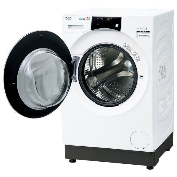AQUA AQW-DX12N-W ホワイト [ドラム式洗濯乾燥機 (洗濯12.0kg/乾燥6.0